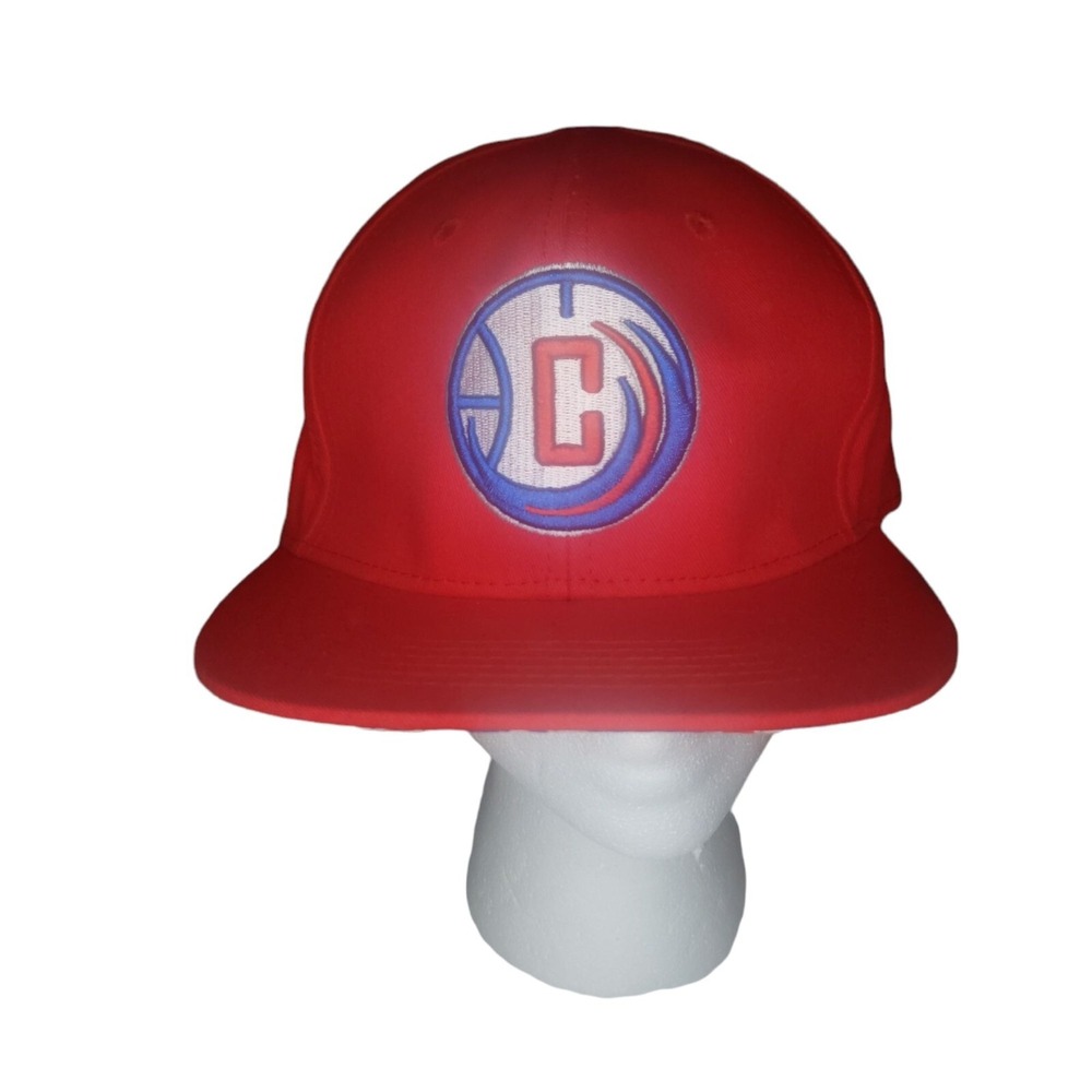 Melonwear LA‎ Clippers Snapback Hat Men Red Embroidered Logo NBA Basketball Cap